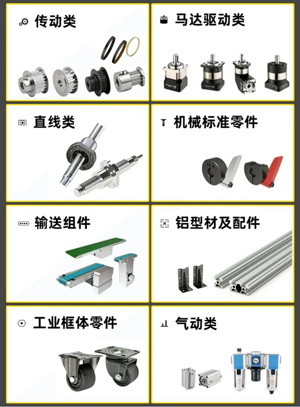 愛合發FA工業零件采購平台產品（pǐn）展示